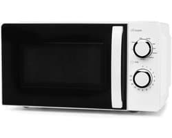 SNJY® Magnetron Vrijstaand - Microgolf - Microwave - Met Grill - 20 Liter - 900 W - Wit/Zwart