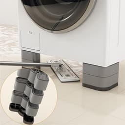 Wasmachine Anti-Vibratie Pads | 4X Vibratie Dempende Mats | Schokdempende Verhoogde Stabilisator, Geluidsverminderende Accessoires Voor Appartementen — thumbnail 2