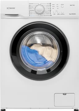 Bomann WA 7161 W Wasmachine - 6KG - 1000 toeren - 16 programma's - Energieklasse A — thumbnail 1