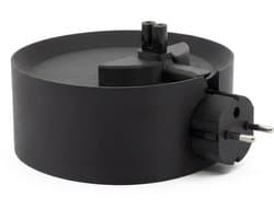 Muurbeugel geschikt voor Sonos Era 100 - Standaard geschikt voor Sonos Era 100 - Stopcontact Houder - Zonder boren - Kabelvrij & Stevig - Zwart