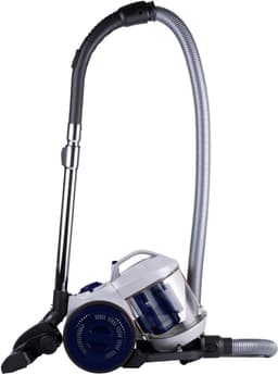 Dirt Devil Stofzuiger zonder Zak DD2503 - Vacuum Cleaner 800W HEPA 12 Filter - Cycloonstofzuiger met Combiborstel, Kierenmondstuk en Meubelopzetstuk - Stofopvangbak 2,2 L - Wit/Blauw — thumbnail 1