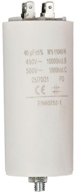 Fixapart W1-11040N Condensator 40.0uf / 450 V + Aarde — thumbnail 2