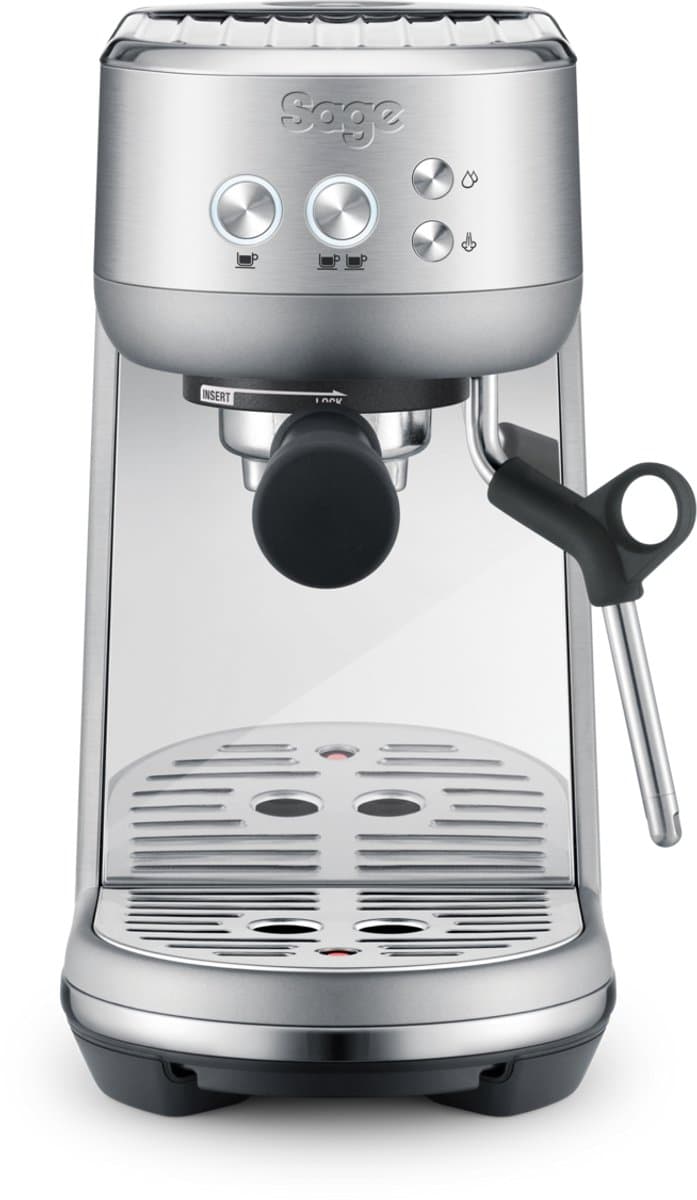 Sage the Bambino Brushed Stainless Steel SES450BSS Pistonmachine — afbeelding 1