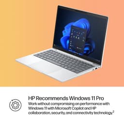"HP EliteBook 8 G1i AI PC Intel Core Ultra 7 255U Laptop 33,8 cm (13.3"") WUXGA 32 GB LPDDR5x-SDRAM 1 TB SSD Wi-Fi 7 (802.11be) Windows 11 Pro Zilver" — thumbnail 4
