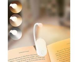 Leeslampje voor Boek - Loeplamp voor in Bed - Lamp met Klem