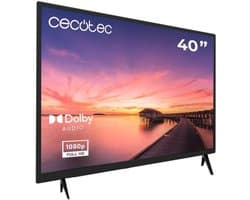 LED Televisie - Smart TV Scherm - Thuis Entertainment - Full HD Resolutie - 40 Inch - Zwart