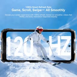 Smartphone Blackview ROCK 3 - 24GB RAM - 256GB ROM - 4G - Android 16 - 6.78inch 120Hz - 10000mAh - 108MP camera - BT5.2 - IP69K - NFC - OTG - GPS - Zwart — thumbnail 13