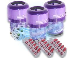 3 Stuks wasbare filters geschikt voor Dyson v11 v15 - SV14 SV15 SV17 SV22 SV28 SV47 +30x geurstaafjes vervangt: #970013-02 #97001302