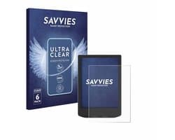 Savvies - Screenprotector voor Vivlio Light HD Color - Folie Beschermfolie transparant 6 Stuks