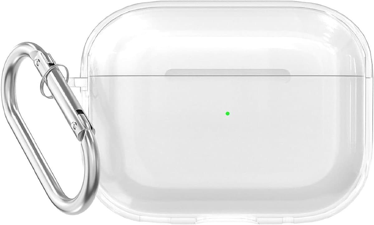 Allecto- Beschermhoes voor Airpods Pro - Hoesje - Schokbestendig - Transparant - Draagbaar - Lichtgewicht - Compatibel met Airpods Pro 3 - TPU - Clear hoesje - Beschermhoesjes — afbeelding 1
