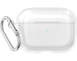 Allecto- Beschermhoes voor Airpods Pro - Hoesje - Schokbestendig - Transparant - Draagbaar - Lichtgewicht - Compatibel met Airpods Pro 3 - TPU - Clear hoesje - Beschermhoesjes