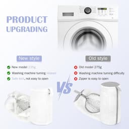 Wasmachine wasnet voor 2 paar schoenen, bescherming en schone was — thumbnail 3