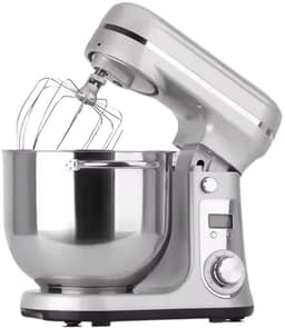 Vedder House - Keukenmachine - Zilver - 6 liter - 1200 Watt - Keukenmixer - 6 snelheden - Vaatwasserbestendig — thumbnail 1