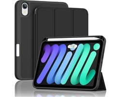 Beschermhoes voor iPad Mini 7 & 6 (8.3 inch) - Smart Cover Zwart