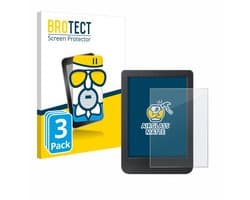BROTECT - Screenprotector voor Kobo Clara BW - Folie Beschermfolie Beschermglas matte 3 Stuks