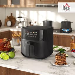 Grote heteluchtfriteuse 8L met 8 programma's en 1700W - Gezond Frituren — thumbnail 5