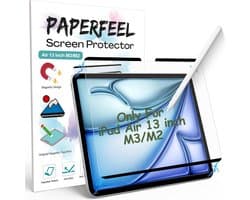 Magnetische Schermbeschermer voor iPad Air 13 Inch - Matte Beschermfolie voor Schrijven en Tekenen