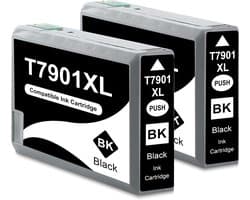 Inktcartridge zwart - Hoge capaciteit - Documenten printen - Hoog rendement - 145 x 9 x 7 cm - Zwart