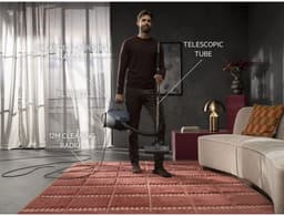 AEG VX83-2DB - Stofzuiger met stofzak - Zeer stille stofzuiger met 64 dB- HEPA filtratie - Stilste stofzuiger in zijn klasse - 12m actieradius - Sterke zuigkracht - Vacuum cleaner - Denim Blauw - 64 dB — thumbnail 17