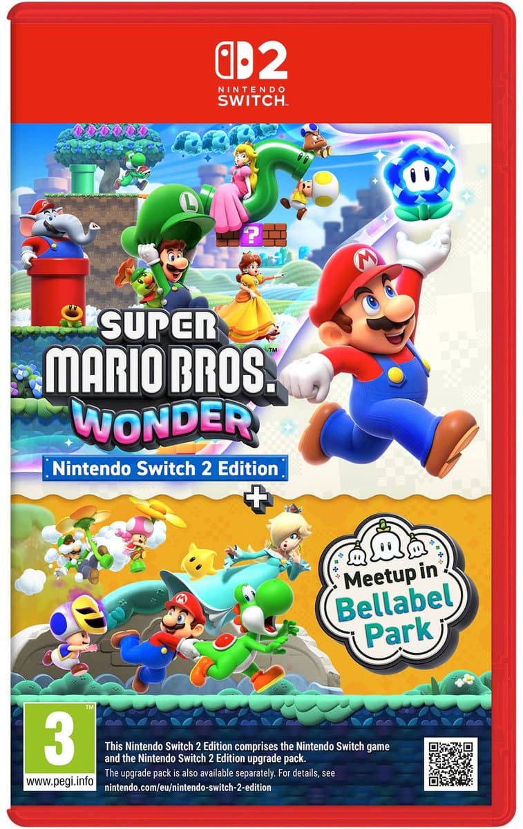 Super Mario Bros. Wonder Nintendo Switch 2 Edition + Samen naar het Bellabelpark - Nintendo Switch 2 — afbeelding 1