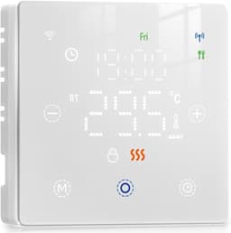 Draadloze thermostaat met touchscreen voor gasboiler - Smart verwarming met wekelijkse programmering — thumbnail 5
