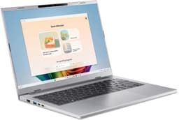 Aspire 14 AI A14-61M-R7S6 - CoPilot+ PC - Laptop - 14 inch OLED - AMD Ryzen AI 5 - 32GB - 1TB SSD - Verlicht toetsenbord - Zilver — thumbnail 3