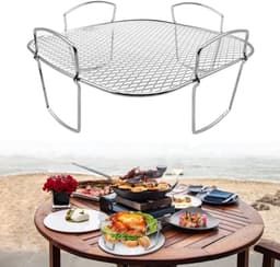 Multifunctioneel Airfryer Accessoires en Roestvrij Staal Grillrooster — thumbnail 4
