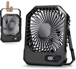 Oplaadbare USB Bureauventilator met Sterke Luchtstroom en Stil Design voor Thuis en Kantoor — thumbnail 5