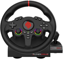Subsonic Superdrive 220 RS-X Zwart USB Stuur + pedalen + versnellingspook Nintendo Switch, Nintendo Switch 2, PC, PlayStation 4, Xbox One, Xbox Series S, Xbox Series X — thumbnail 5