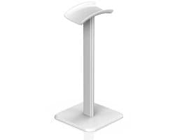 Universele hoofdtelefoonstandaard van aluminium voor gaming-hoofdtelefoons, desktop hoofdtelefoonstandaard(wit)