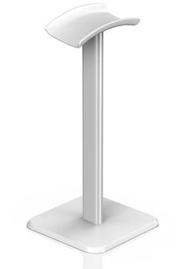 Universele hoofdtelefoonstandaard van aluminium voor gaming-hoofdtelefoons, desktop hoofdtelefoonstandaard(wit) — thumbnail 1