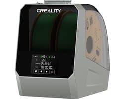 Creality Space Pi Plus filamentdroogkast voor 3D-printer, capaciteit voor 2 rollen, PTC 360 graden heteluchtverwarming, 48 uur timer, LCD-touchscreen