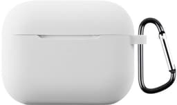 Telestore - hoesje geschikt voor AirPods Pro 3 soft case cover - wit - TPU hoesje Beschermhoes - AirPods Pro 3 Cover - AirPods Pro 3 hoesje - Geschikt voor Apple Airpods Pro 3 - gel hoesje met sleutelhanger — thumbnail 1