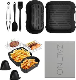 Zaltino - Accessoireset voor Heteluchtfriteuse - 9 Delige Set — thumbnail 1