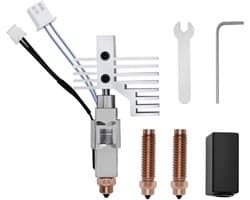 Hotend Upgrade Kit 0,4 mm voor 3D-printer met gehard staal en keramisch verwarmingselement