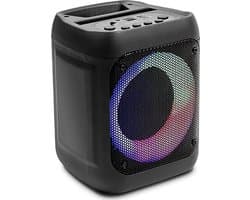 Draadloze LED Kleur Veranderende Bluetooth 5.0 Draagbare FM Radio Speaker voor Outdoor en Thuis
