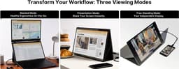 Mobile Pixels Duex Float 2 - Portable Monitor - 15.6 inch Monitor - FHD - 60hz - Draagbaar Beeldscherm - Draagbare Monitor - Extra Laptopscherm — thumbnail 15