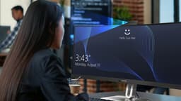 Philips 49B2U5900CH - Ultrawide QHD Curved Monitor - USB-C 100w - RJ45 - KVM switch - HDR400 - Webcam - 5jr Garantie - 49 inch — thumbnail 6
