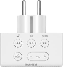 Technisat Viola socketradio - FM radio voor in het stopcontact - wit — thumbnail 3
