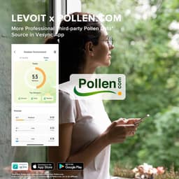 HEPA luchtreiniger voor een schone lucht in huis, CADR 697 m³/h, PM2,5 luchtkwaliteitsweergave en automodus — thumbnail 6