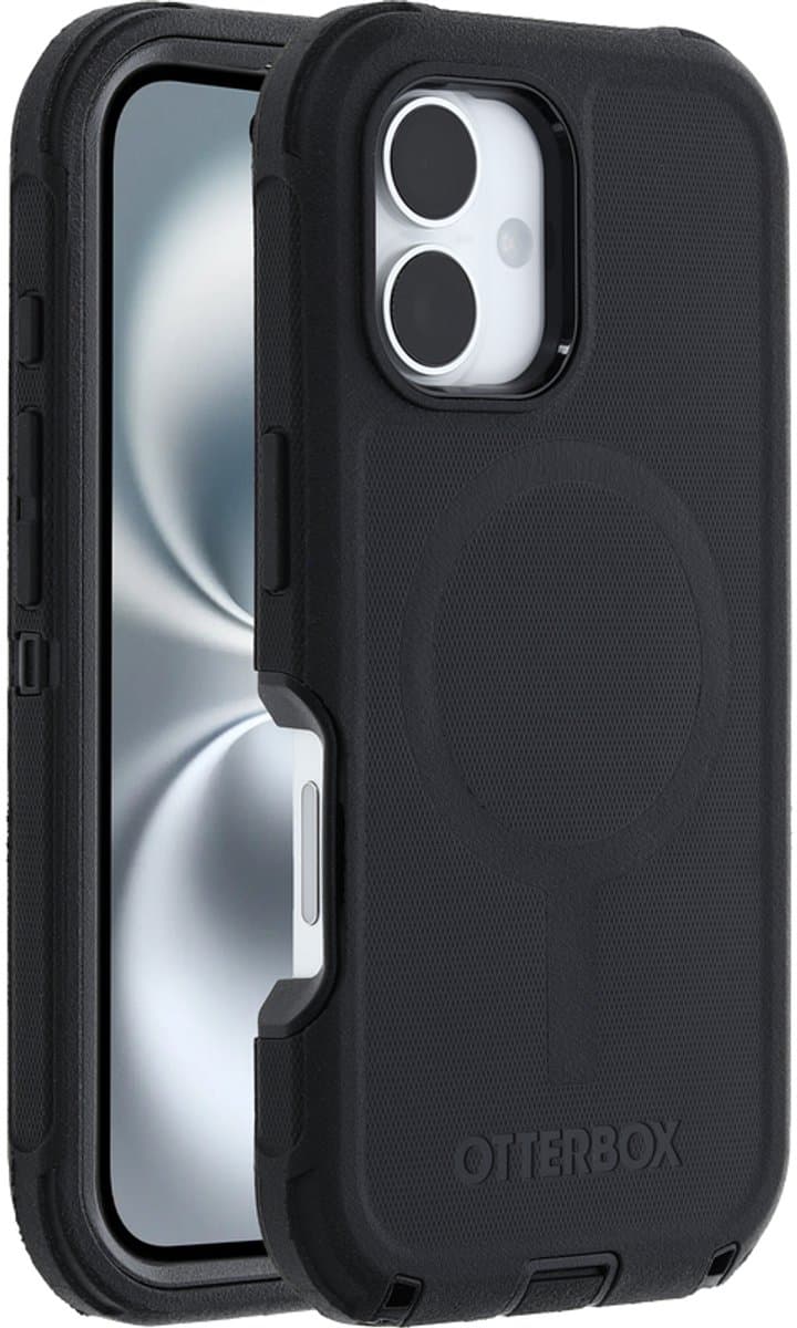 OtterBox Defender Pro for MagSafe mobiele telefoon behuizingen 15,5 cm (6.1") Hoes Zwart — afbeelding 1