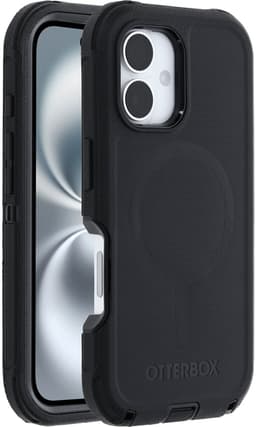 OtterBox Defender Pro for MagSafe mobiele telefoon behuizingen 15,5 cm (6.1") Hoes Zwart — thumbnail 1