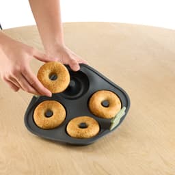 Lékué Airfryer Bakvorm 4 Donuts - Siliconen - Grey — thumbnail 13