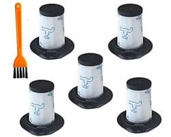Pakket van 5 filters geschikt voor Rowenta Air Force 460 All in One RH92xx en Rowenta Air Force Flex 560 RH94xx stofzuiger, vervanging # ZR009002
