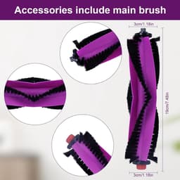 Accessoirekit voor Eureka J15 Pro Ultra Stofzuigerrobot: 1 Rollenborstel, 6 Zijborstels, 6 Vervangende Doeken, 4 Stofzakken, 2 Filters, 1 Reinigingsborstel — thumbnail 2