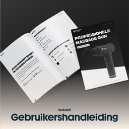 Rockerz Massage Gun - Massage gun professioneel - Massage pistool - 6 opzetstukken - 30 snelheden - Inclusief koffer - Krachtig - Draadloos — thumbnail 4