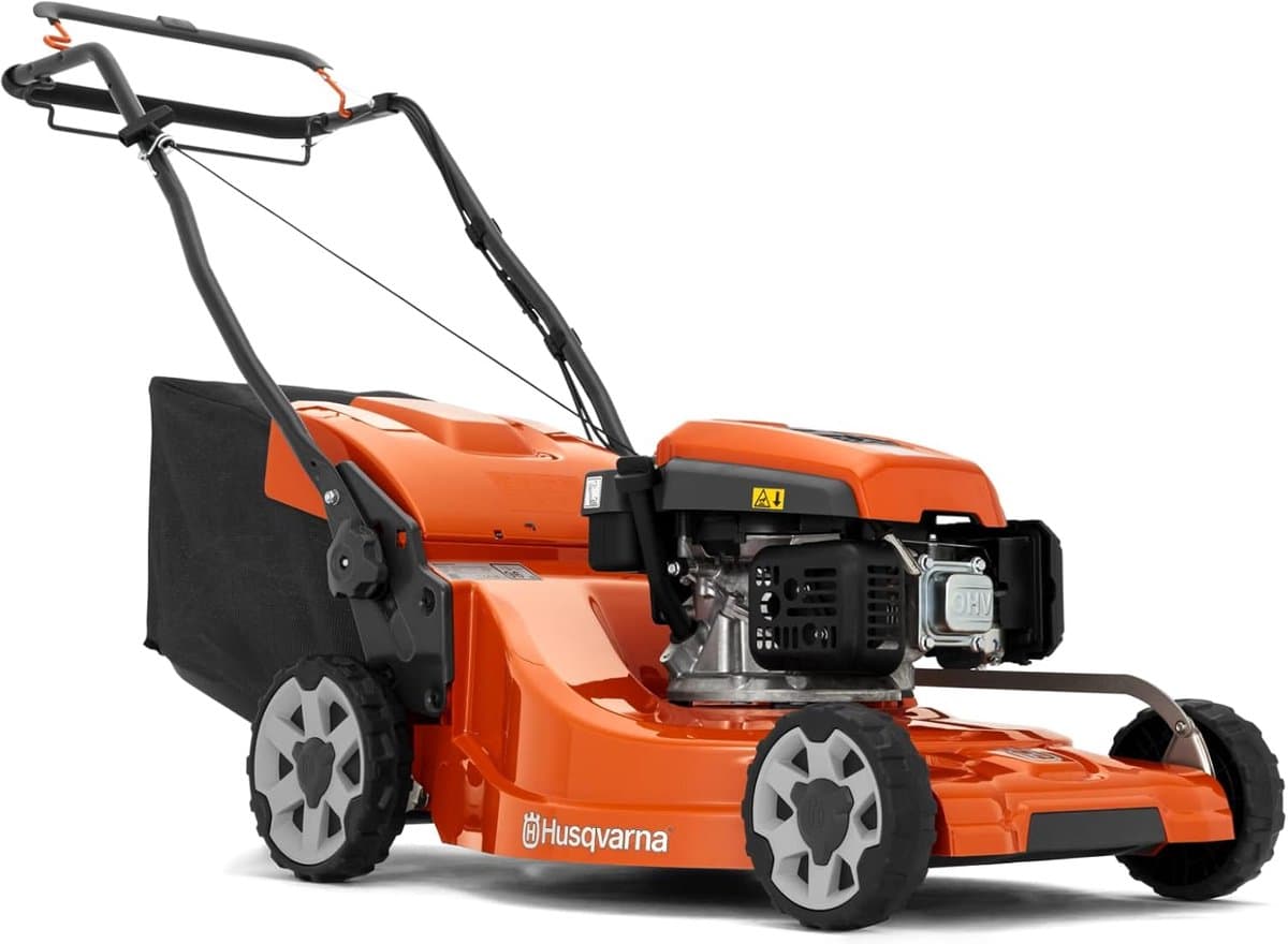 Husqvarna LC 253S benzinegrasmaaier - 53 cm maaibreedte, 2,75 kW, wielaandrijving, 60 l, centrale hoogteverstelling, ergonomische duwboom, corrosiebestendig chassis - ideaal voor middelgrote tuinen — afbeelding 1