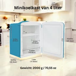 Mini Koelkast - Minibar - Skincare Fridge — thumbnail 4