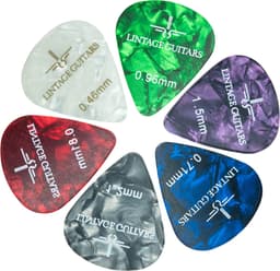 12 PCS Mix - Plectrum voor gitaar - Plectrums - Plektrum - 0.46 t/m 1.50 Plectrum - Celluloid Guitar Picks — thumbnail 5