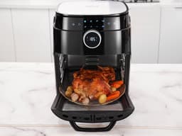 Dsp Kb2089 Airfryer oven - Hetelucht friteuse - 12 liter - 8 programma's - 5 accessoires - 80 tot 200°C - 1700 watt - Zwart — thumbnail 3